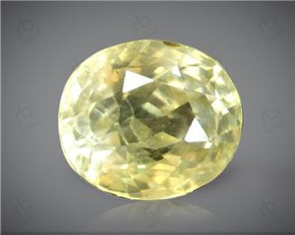 Natural Yellow Sapphire Certified  2.12CTS-21288